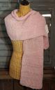 Schal, Stola Guadelupe Pastellrosa von INTI Knitwear, Alpakawolle